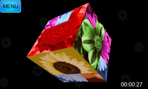 Flowers Rubik's Cube