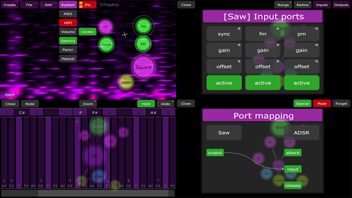 【免費音樂App】Jasuto modular synthesizer-APP點子