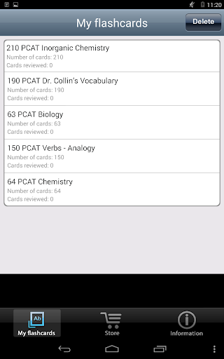 Study Material for PCAT