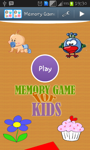 Memory Game For Kids