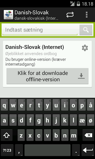 Danish-Slovak Dictionary
