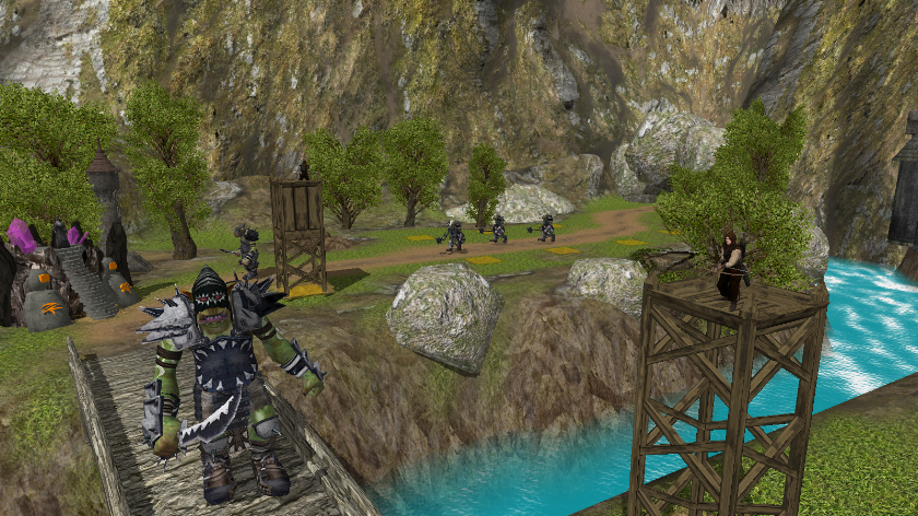 Orcs vs Mages and Wizards HD Screen 3