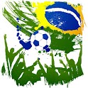 The FIFA 2014 countdown widget logo