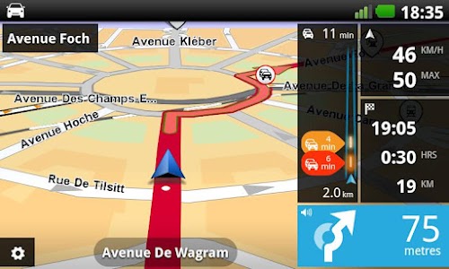 Screenshot TomTom Western Europe v1.4