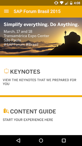 SAP Forum Brasil 2015