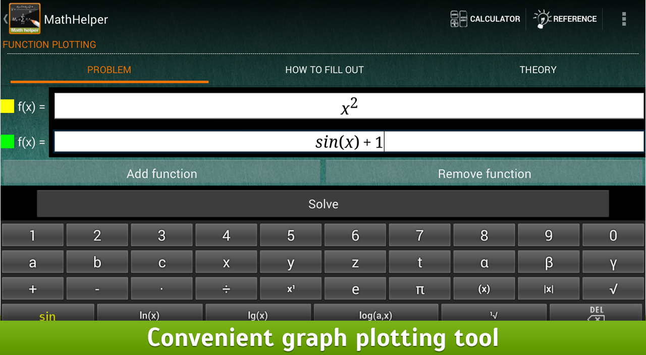 MathHelper: Algebra & Calculus - screenshot