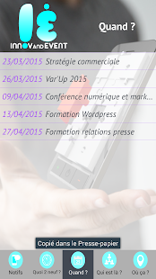 Innov & Event Screenshots 3