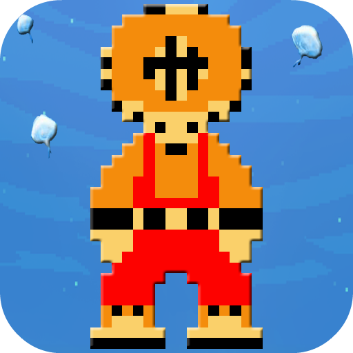 8-Bit Diver LOGO-APP點子