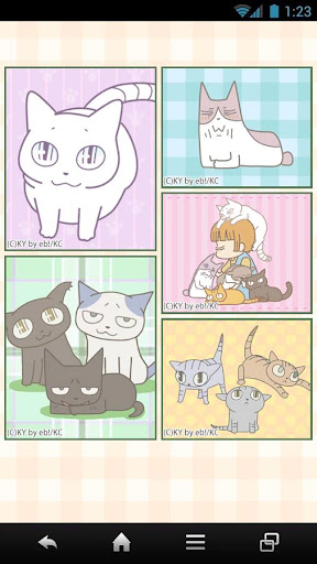 アニメ「くるねこ」マルチフレームライブ壁紙