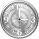 Nice Silver Clock FREE