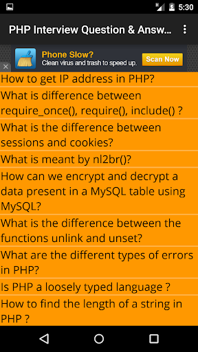 免費下載商業APP|PHP Interview Question Answers app開箱文|APP開箱王