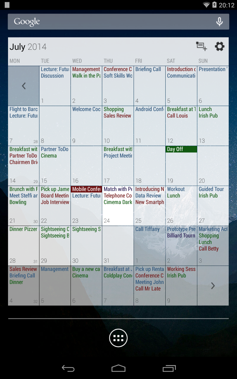 Business Calendar Pro (Android) reviews at Android Quality Index