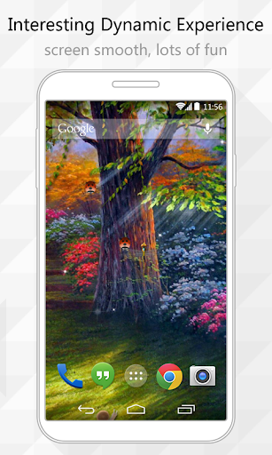 【免費個人化App】Painting Garden Live Wallpaper-APP點子