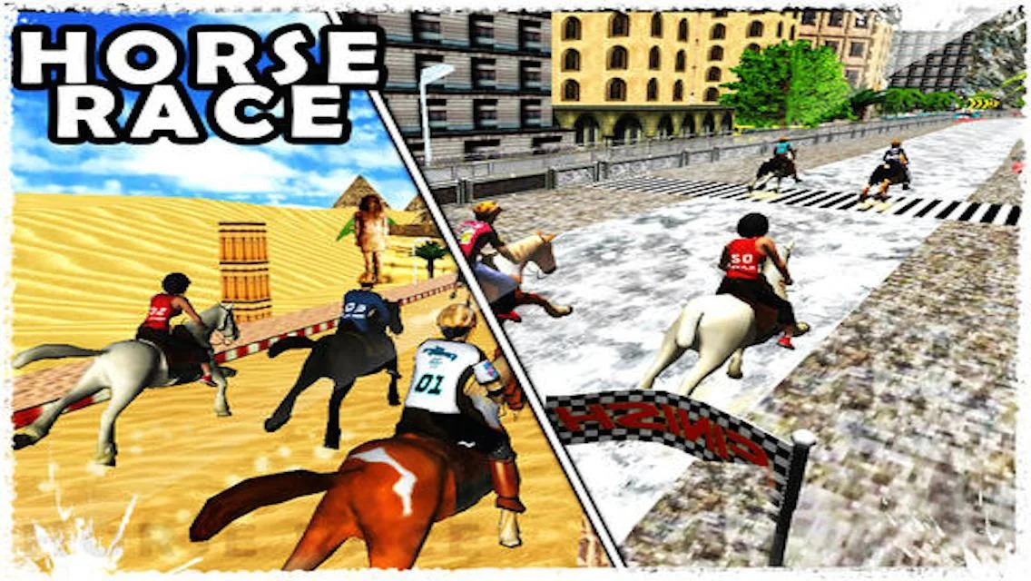 Horse Race ( 3D Racing Games ) - screenshot