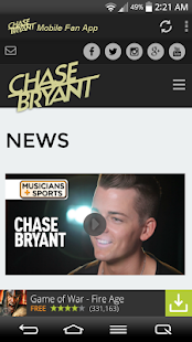 Free Chase Bryant Fans Mobile APK