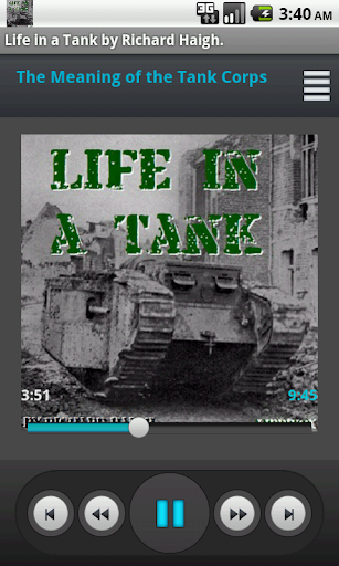 Life in a Tank Richard Haigh