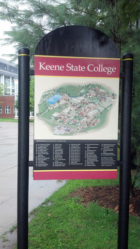 Keene College Info Sign