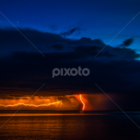 The Gods Displeasure by Drew May - Landscapes Weather