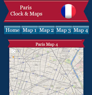 Paris Clock&maps for tourists Screenshots 2