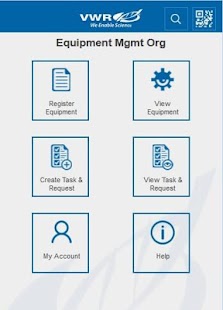 VWR Equipment Management Screenshots 0