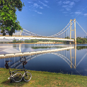 The abandoned monorail bridge by Rozi Rahman - Instagram & Mobile iPhone