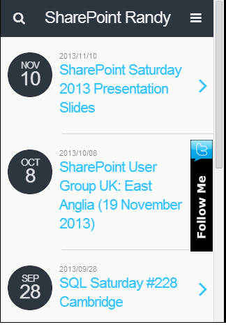 SharePointRandy WordPress Blog