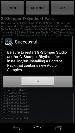 【免費音樂App】G-Stomper Tonal-Synths-1 Pack-APP點子