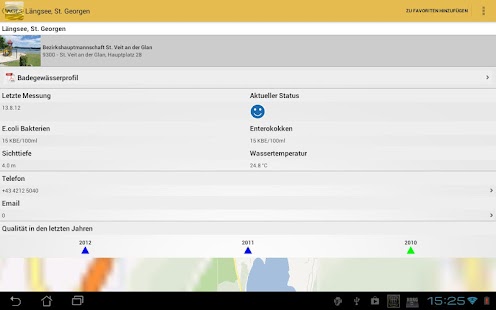 Database of bathing waters Screenshots 5