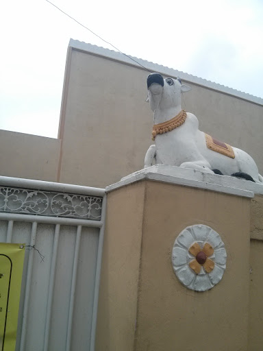 Cow Statue at Saraswathi Hall