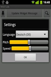 WidTalkPro TextToSpeech Widget Screenshots 3