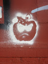 Angry Apple Mural