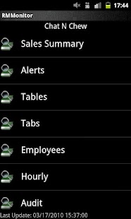 Restaurant Managers RM Monitor - screenshot thumbnail
