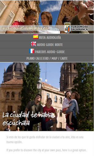Salamanca Audio Guide Route