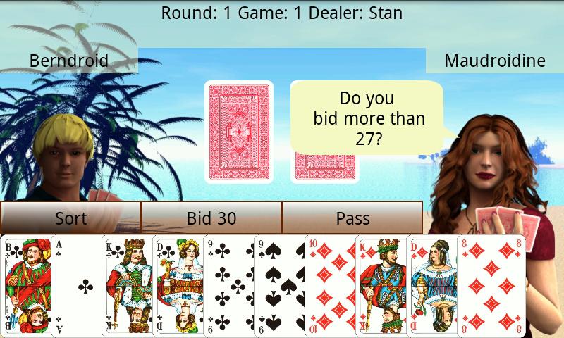 Skatroid - Skat Screen 1
