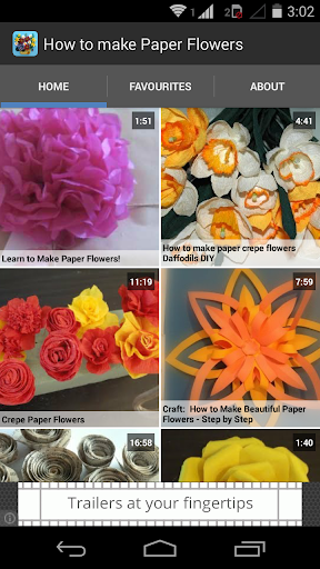 【免費程式庫與試用程式App】How to make paper flowers-APP點子