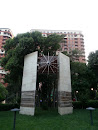 Clock in Officers Park