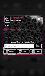 How to download Damask & Velvet Theme SMS 1.0 apk for android