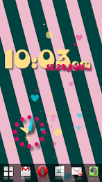 [Free]Polka Dots Flow ! Clock poster 5