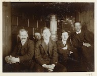 Portret van de heren reisgenoten