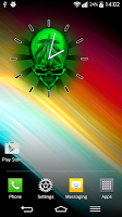 Skull Clock Widget APK Screenshot Thumbnail #4