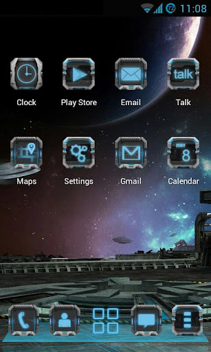 Next Launcher Theme Robotect