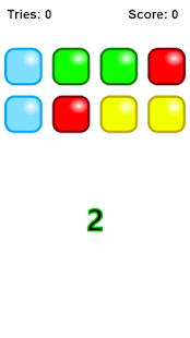 Memory Game - Colors! Free Screenshots 1