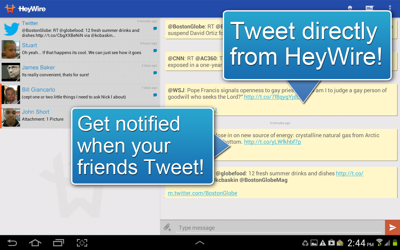 HeyWire Text  FREE Texting - screenshot