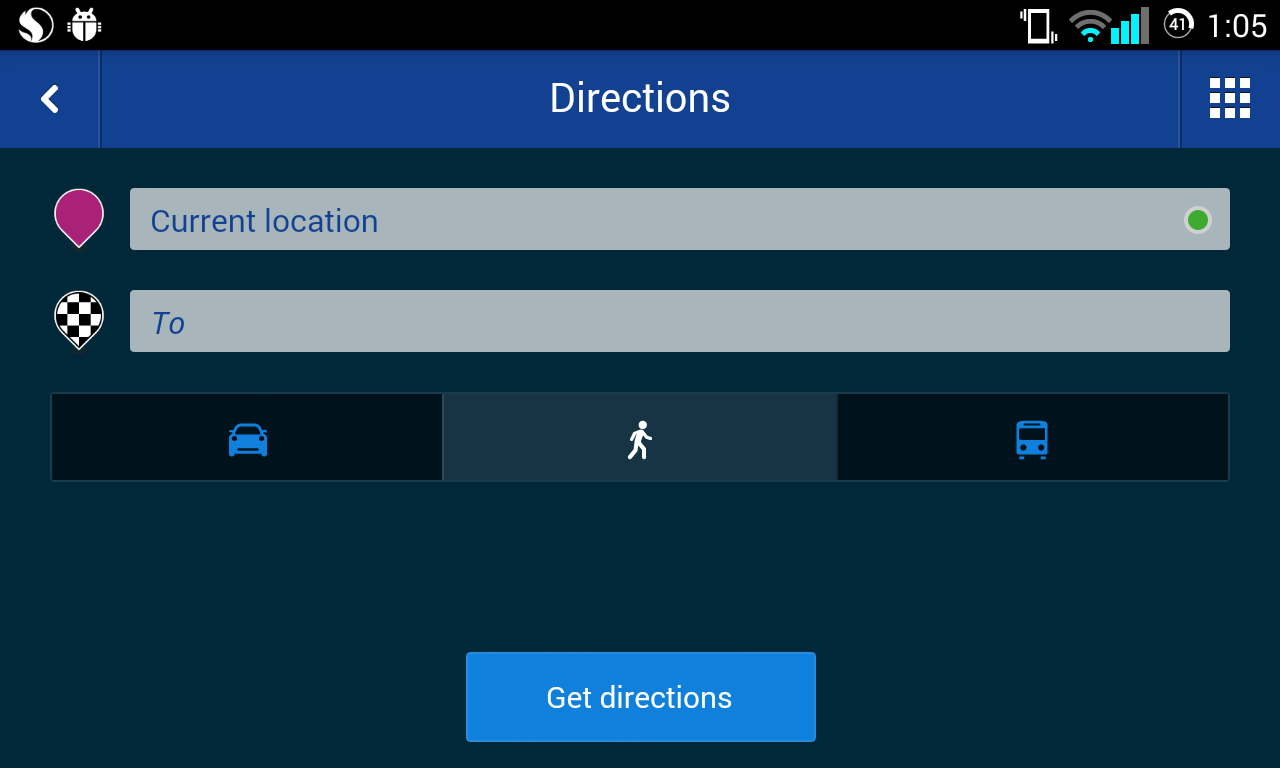 Nokia Here Maps - screenshot