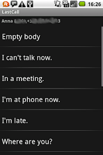 Lastest LastCall, 1click phone actions APK for Android