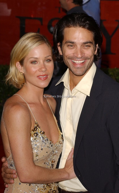 File photo: Christina Applegate and former husband Jonathan Schaech  attended 12th Annual ESPY Awards at Kodak Theatre, Hollywood, CA on July 14, 2004.  Christina Applegate's Boyfriend Lee Gravis Died of Apparent Overdose Drug in his Hollywood apartment on July 1, 2008