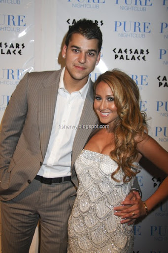 robert kardashian and adrienne bailon. picture of Robert Kardashian