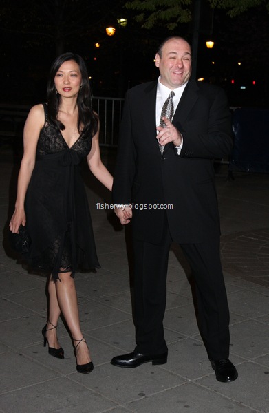 Deborah Lin James Gandolfini attended Vanity Fair Party on the 7th Annual Tribeca Film Festival  at State Supreme Courthouse,on April 22, 2008.