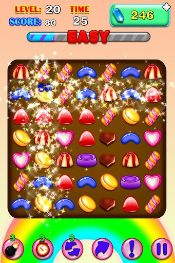 【免費棋類遊戲App】Candy Line Move-APP點子