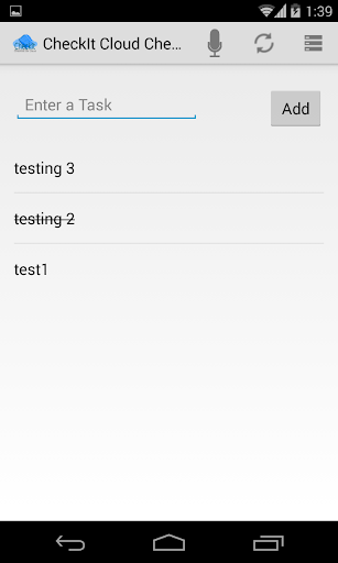 CheckIt Cloud CheckList